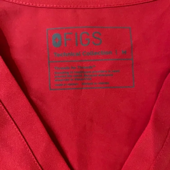 Figs Clay Colored Top M - Picture 2 of 4